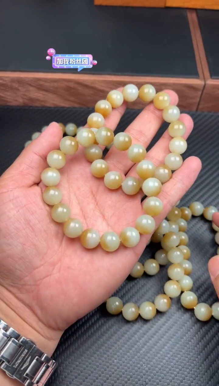 手串未镶嵌和田玉若羌微色差卡12JK多样性发货拍一发一