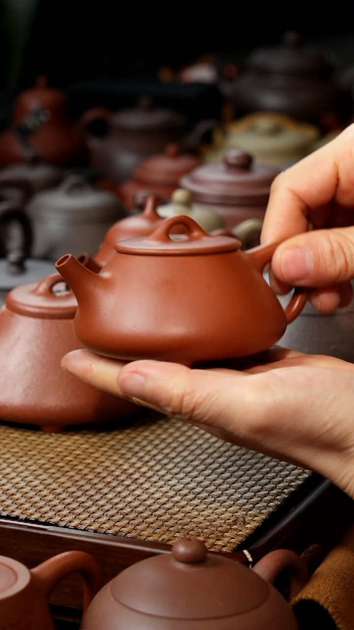【闪购商品】紫砂茶壶平盖红66666666