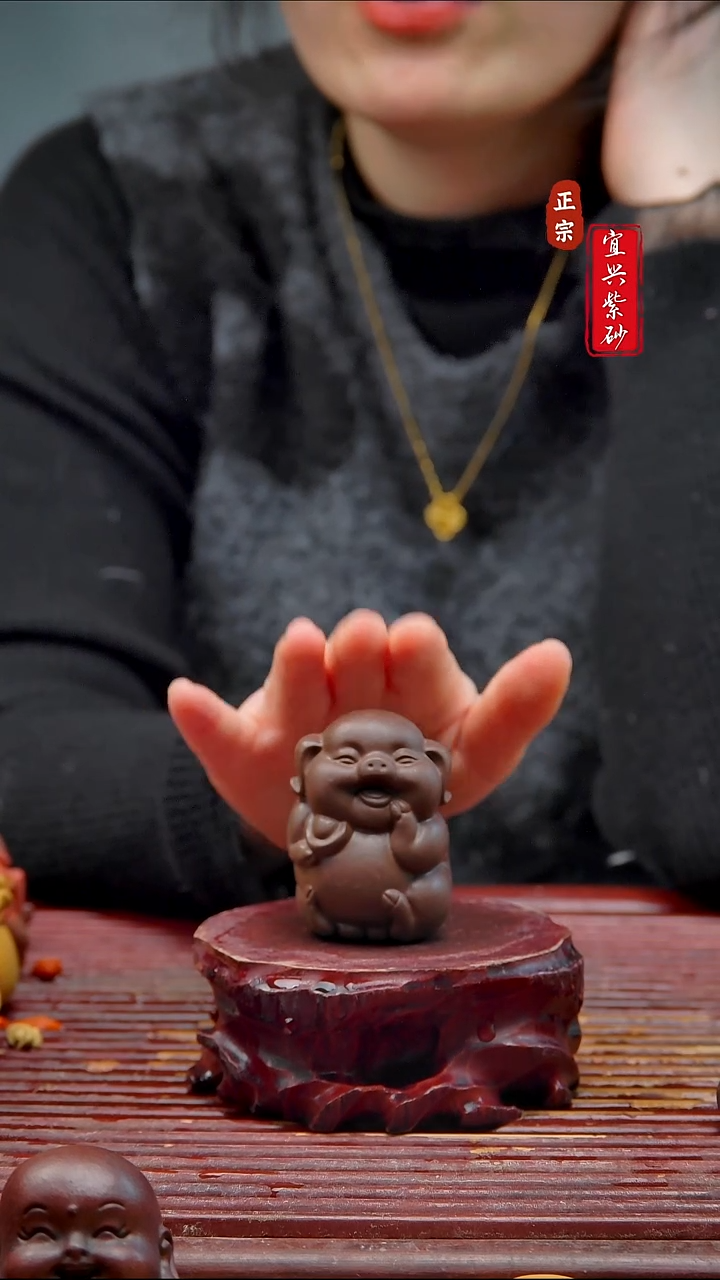 紫砂茶宠宜兴紫砂茶宠摆件