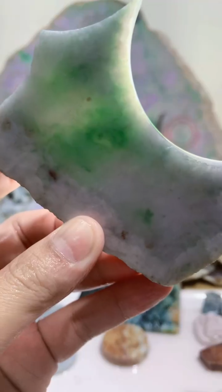 裸石翡翠0蒙0翡翠珠宝894