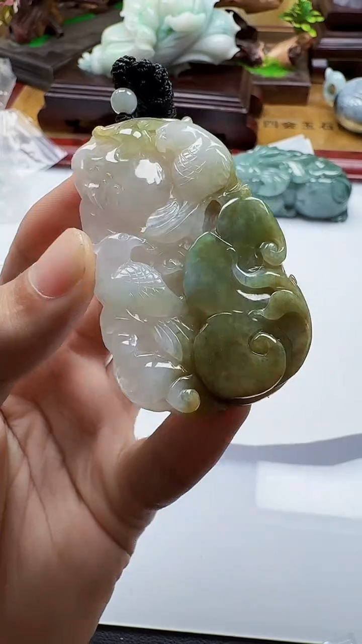 吊坠(不含链)未镶嵌翡翠1