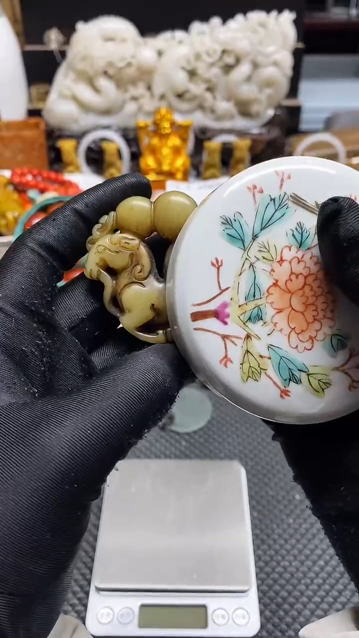 【闪购商品】瓷片瓷器瓷片摆件 1个