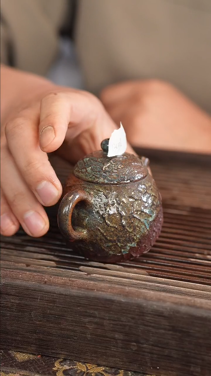 茶壶紫砂原矿手工制作104号 