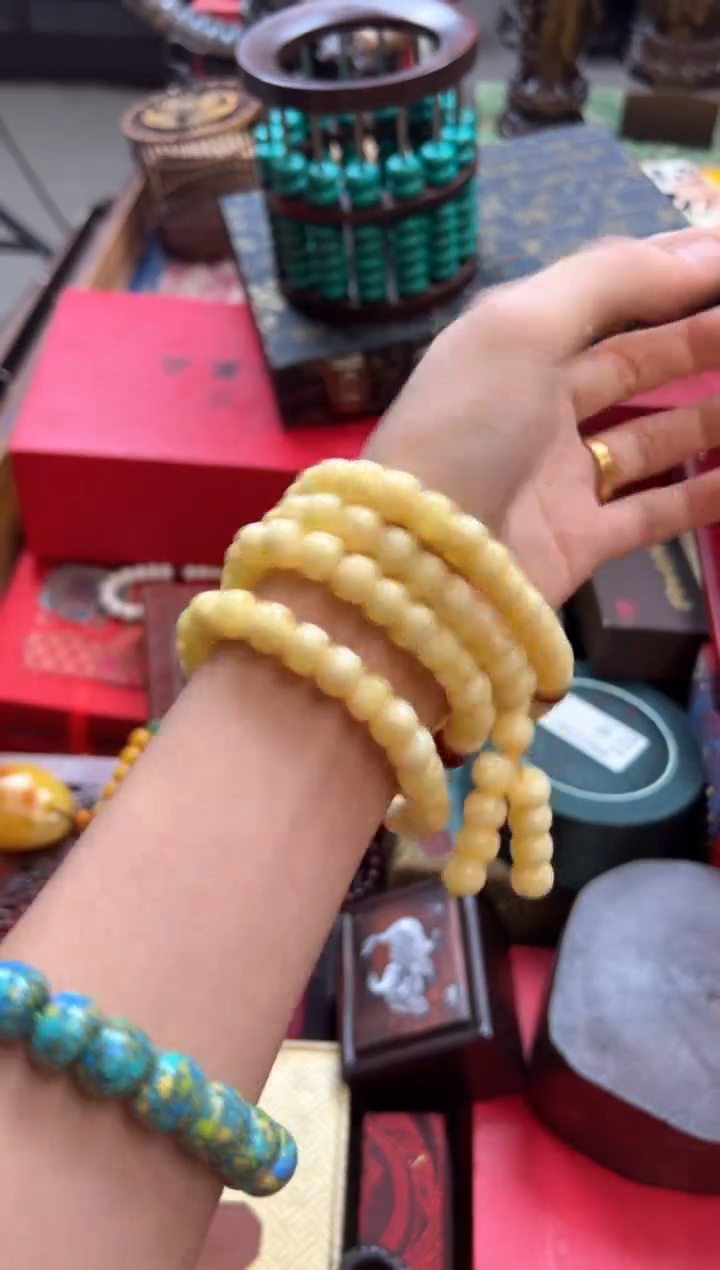 未镶嵌蜜蜡裸石———————瓷——————算盘珠