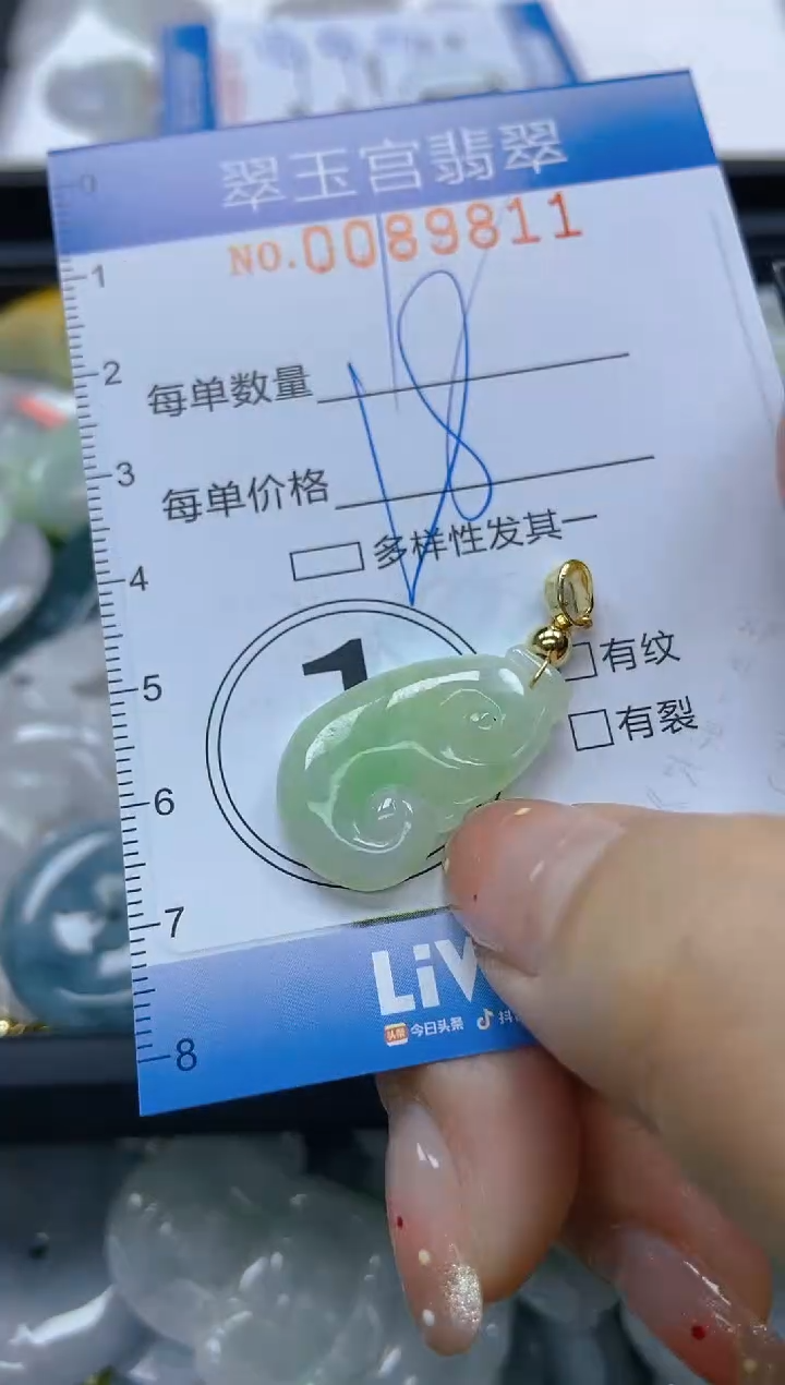【闪购商品】翡翠未镶嵌颈饰闪购0089811