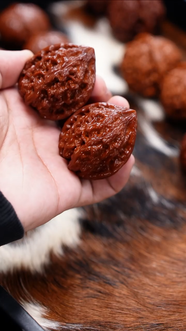 把件文玩核桃17号文玩核桃回血大古石