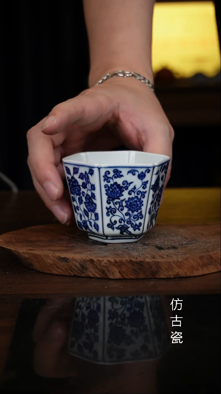 杯景德镇手工手绘陶瓷