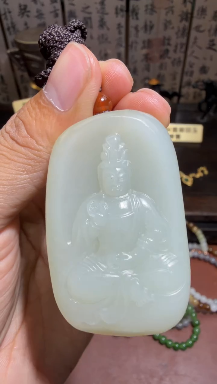 未镶嵌和田玉挂件和田玉