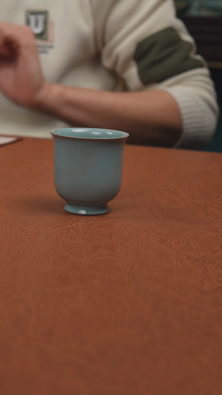 【闪购商品】杯汝州原产地原矿釉仿古无闻杯