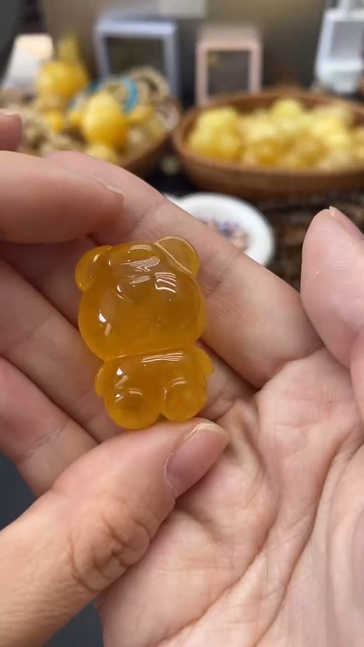 琥珀未镶嵌珠宝奇石174
