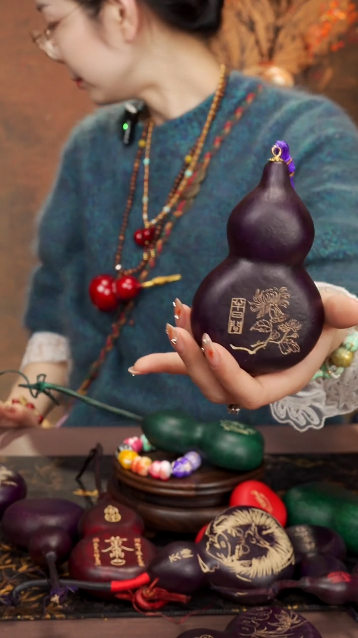 144 --精品大漆酒葫芦-----88