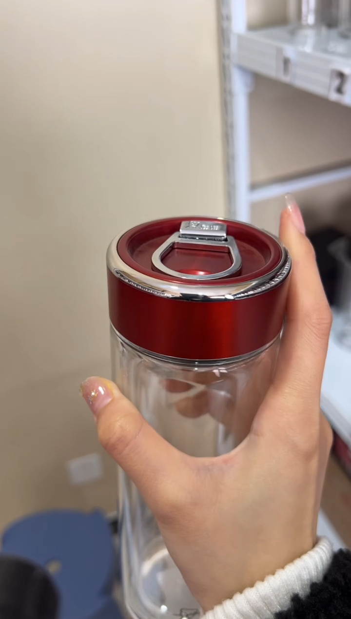 【闪购商品】茶杯高硼硅单层435ml高硼硅