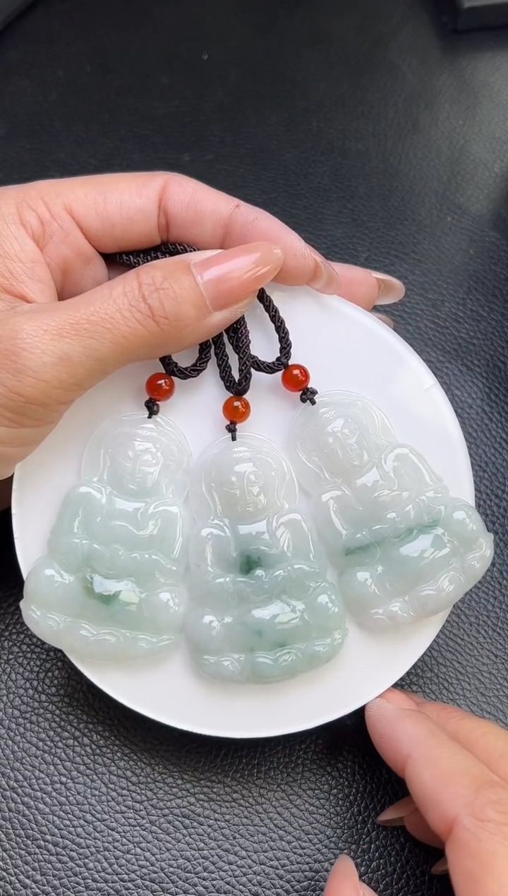 【闪购商品】翡翠颈饰未镶嵌K666-774 观音多样性发一