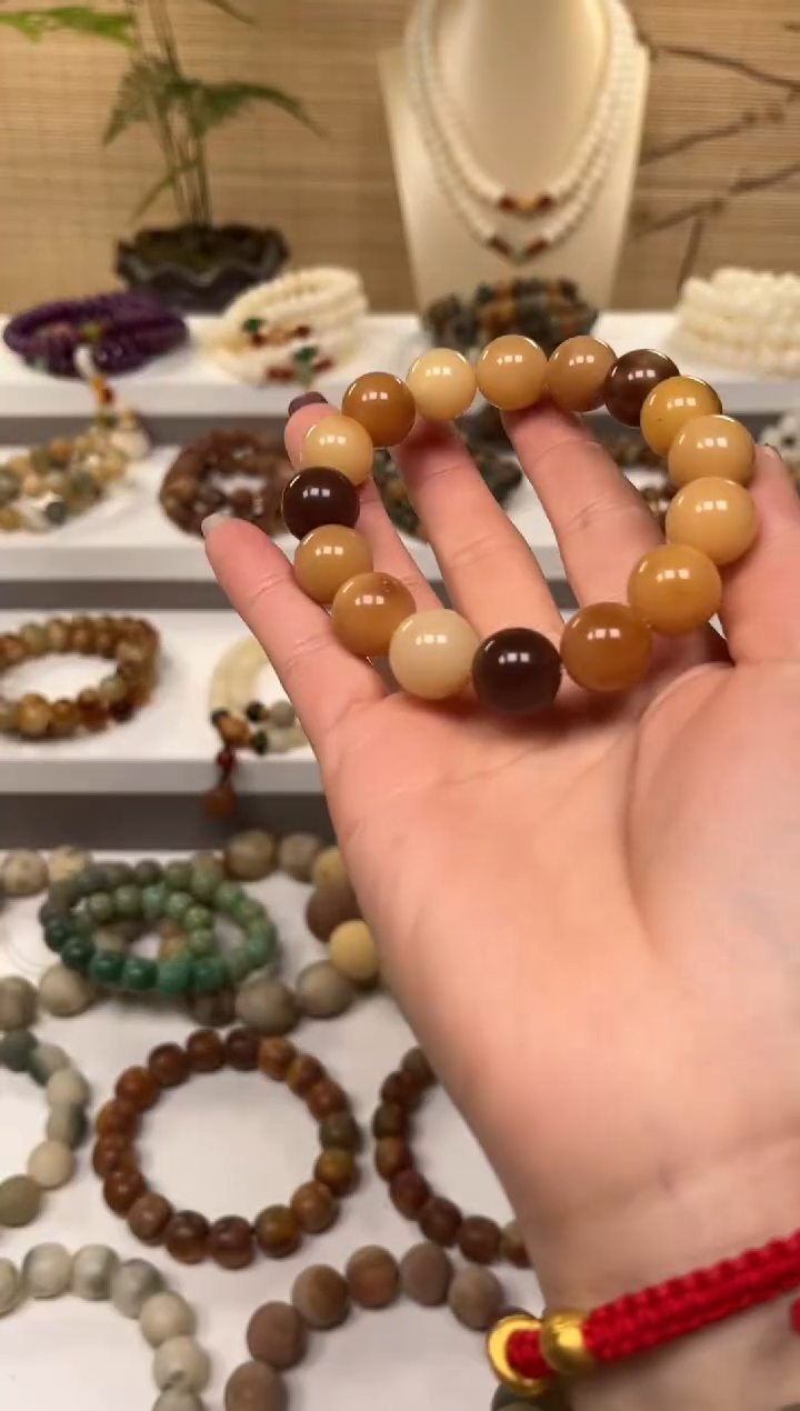 【闪购商品】白玉菩提手串卡14满天星手串