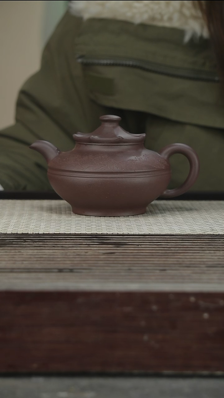 茶壶紫砂12号340CC