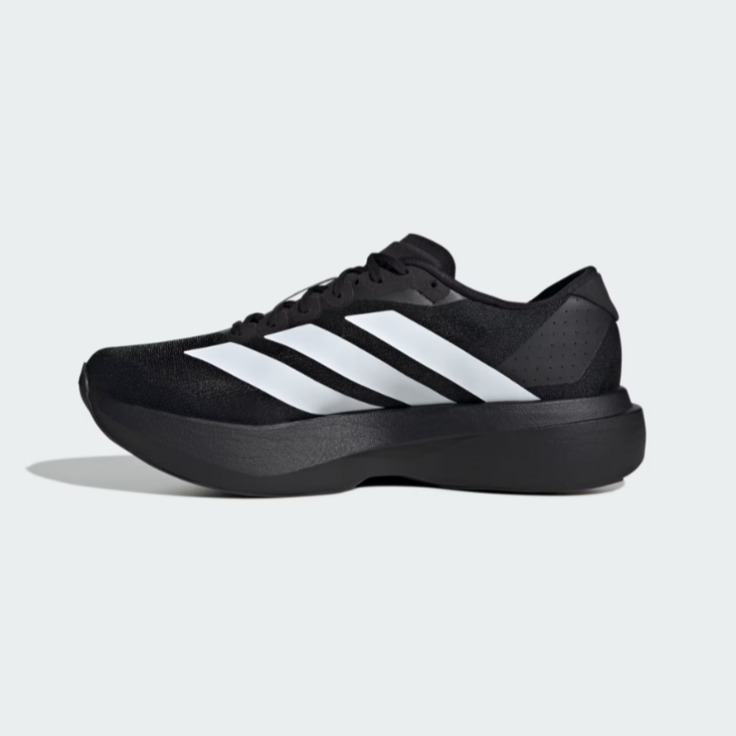 Adidas adizero Evo SL M 防滑耐磨 低帮跑步鞋 男款 黑白 JP7149