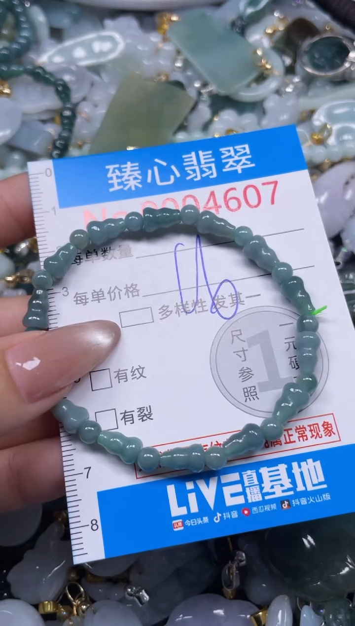 颈饰未镶嵌翡翠4607