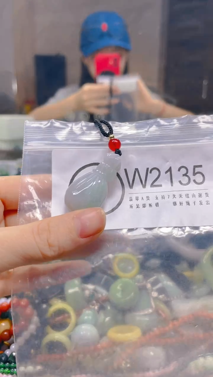 翡翠未镶嵌颈饰/W/翡翠A货一图一物