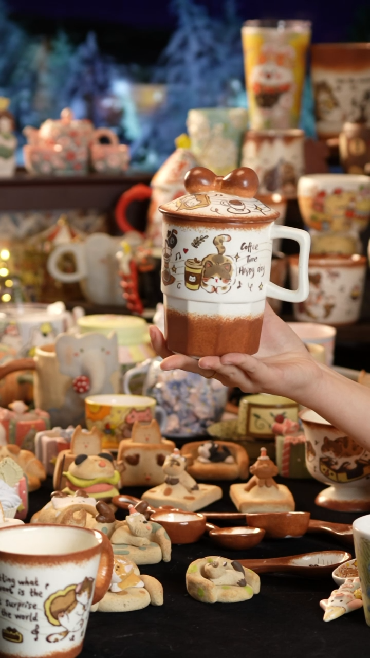 其他陶景德镇釉下彩手绘设计师款陶瓷