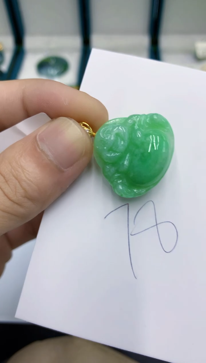 颈饰未镶嵌翡翠翡翠