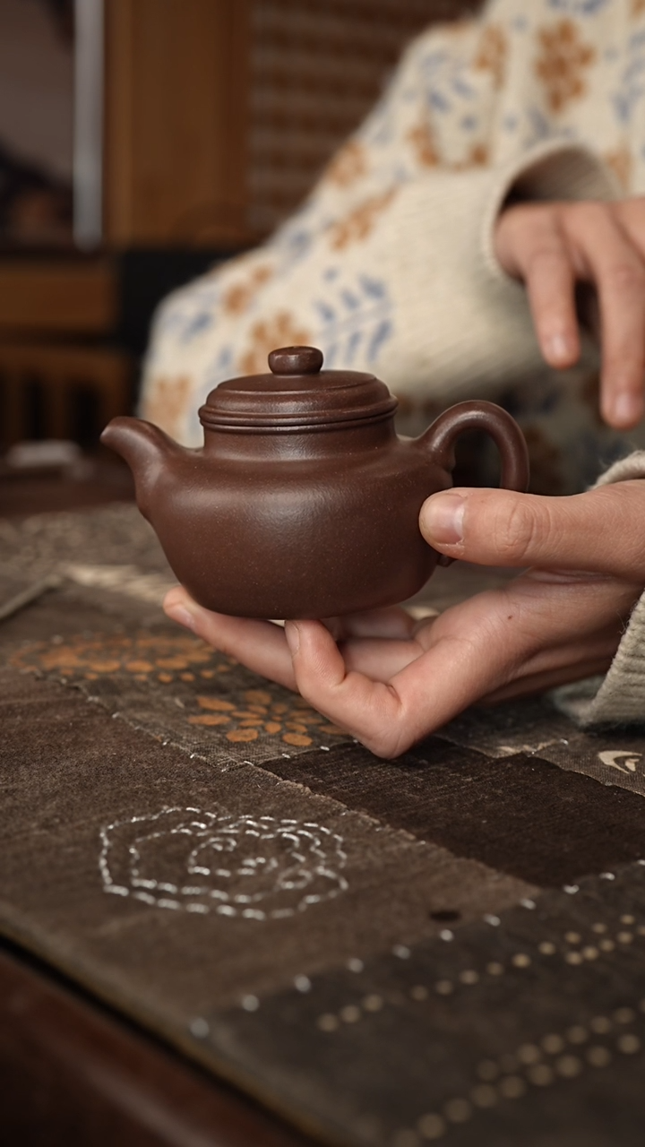 【闪购商品】紫泥茶壶大蕴德钟全手工150cc1111