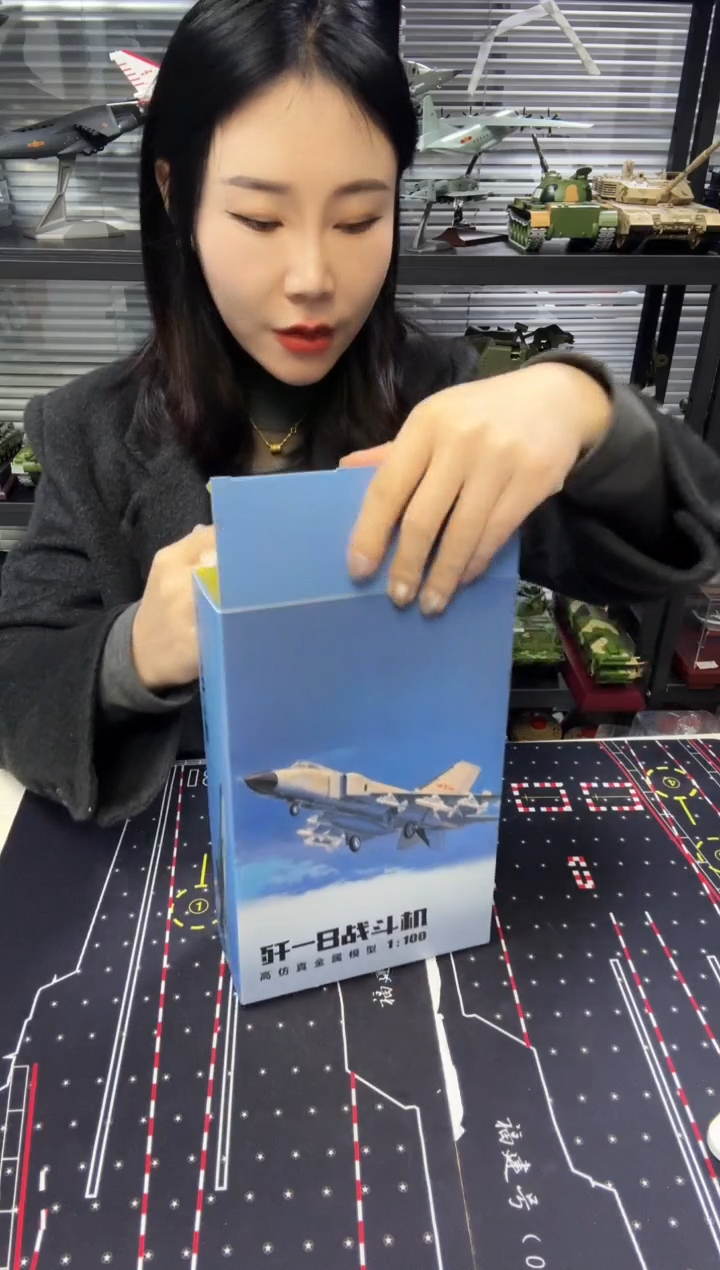 1/100合金歼八飞机机模型