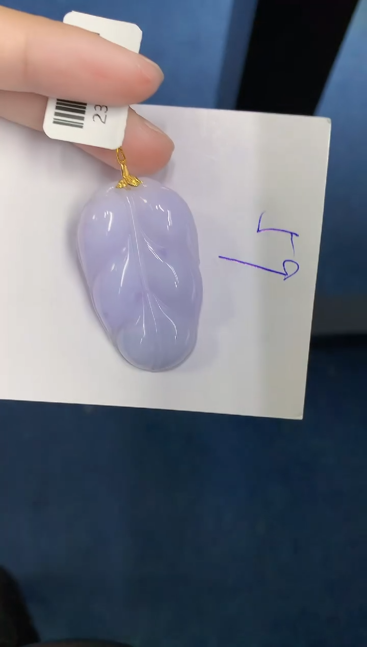 翡翠18K金镶嵌颈饰000000000