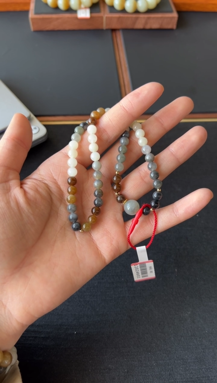 【闪购商品】和田玉项链未镶嵌若羌微色差卡6锁骨链