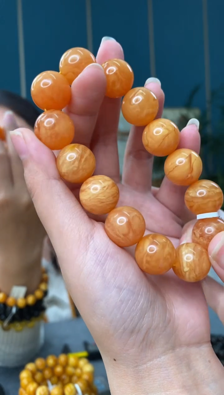 【闪购商品】琥珀裸石未镶嵌1/15-GM-#43