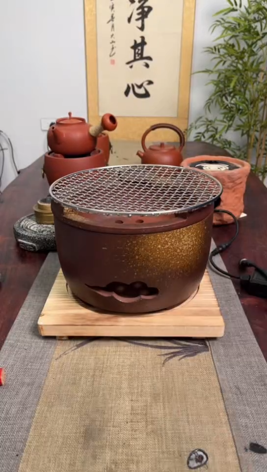 【闪购商品】大祥云炉（送木垫＋烤网）