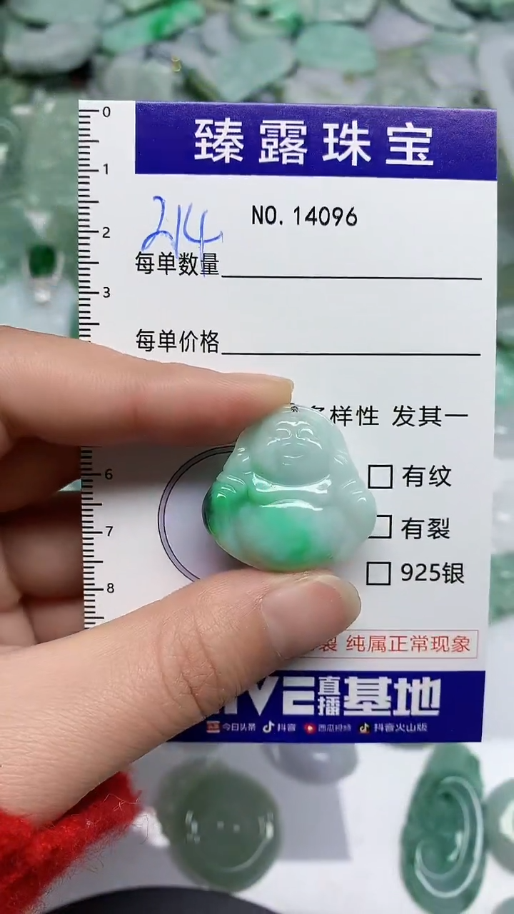 【闪购商品】翡翠颈饰未镶嵌臻露珠宝214