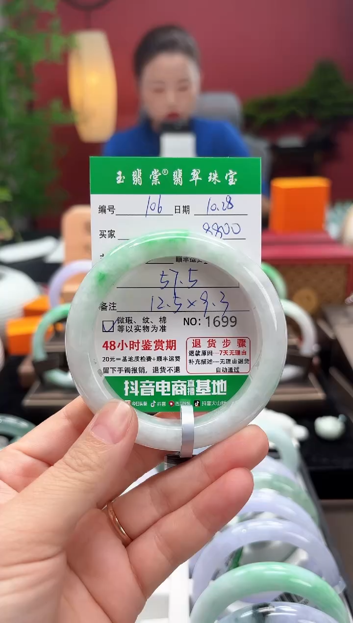 未镶嵌手镯翡翠翡翠106