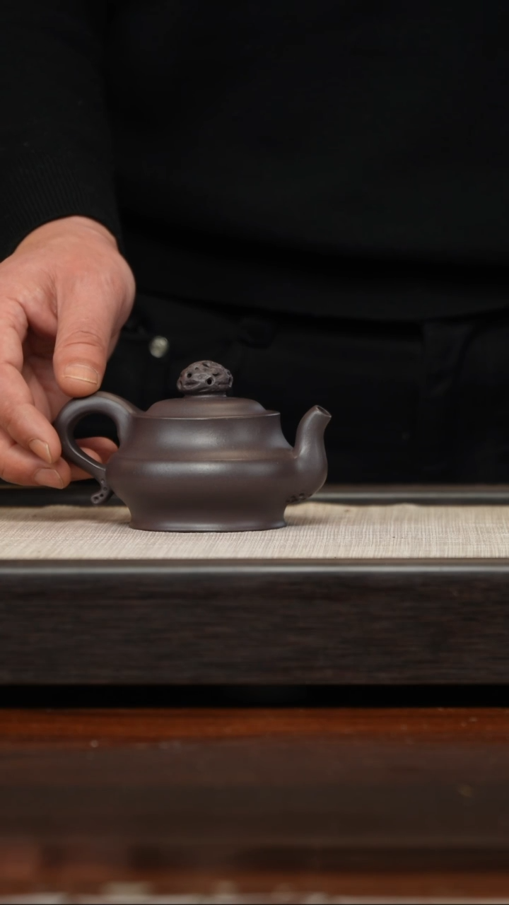 【闪购商品】紫砂茶壶四底乾坤150cc