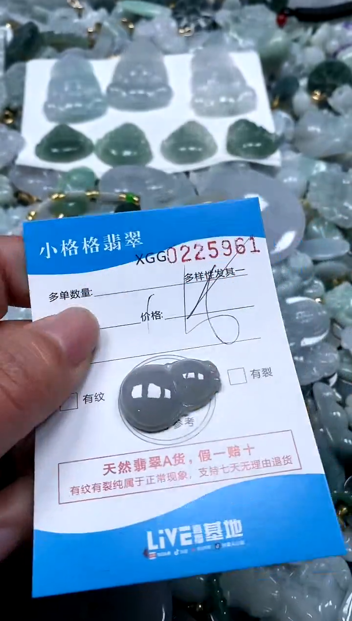 【闪购商品】翡翠颈饰未镶嵌闪购商品0225961