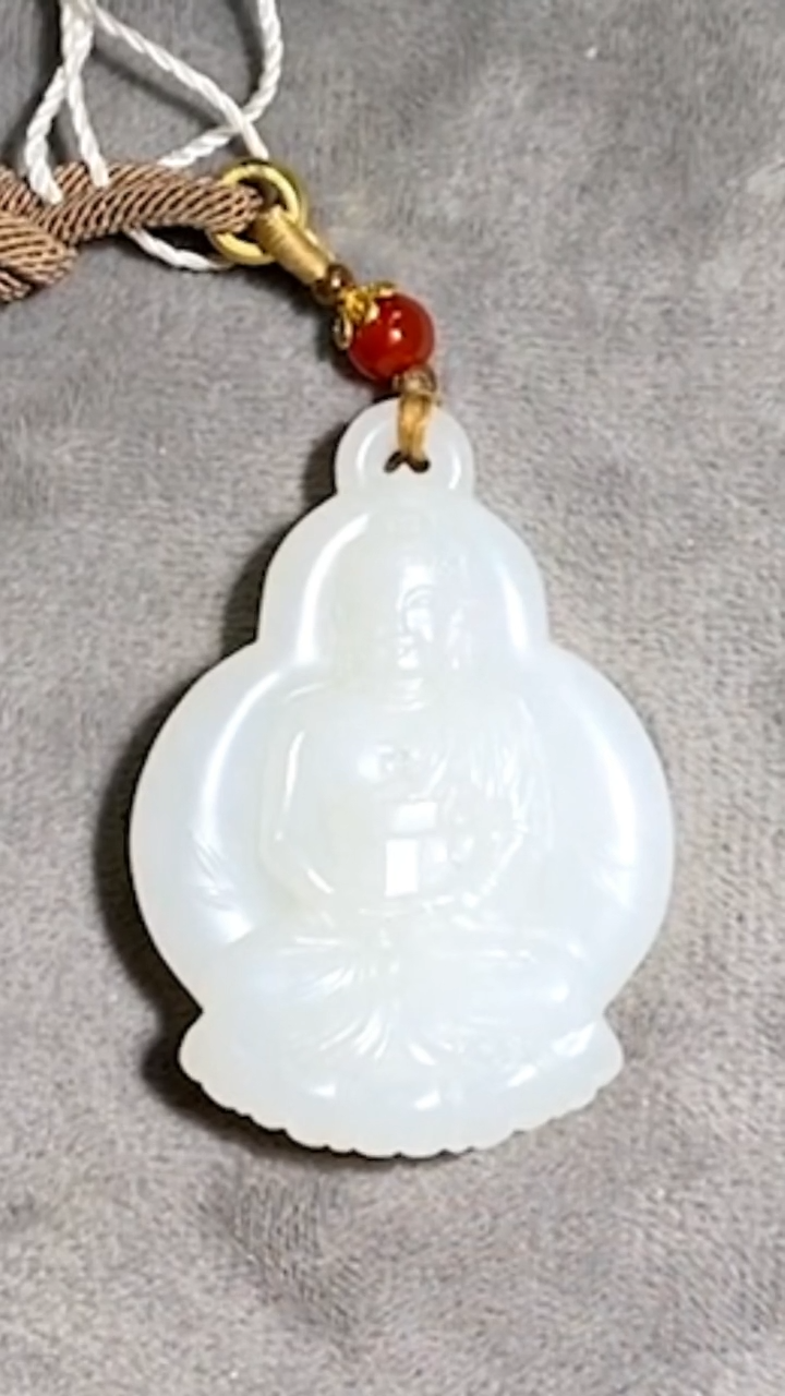 【闪购商品】铜和田玉挂件 福源堂 W