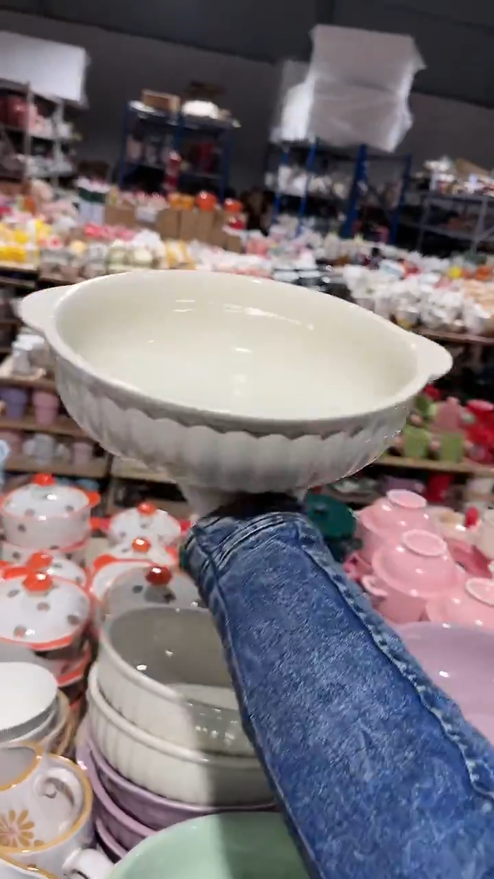 陶瓷大号汤碗 微瑕凑满20元包邮