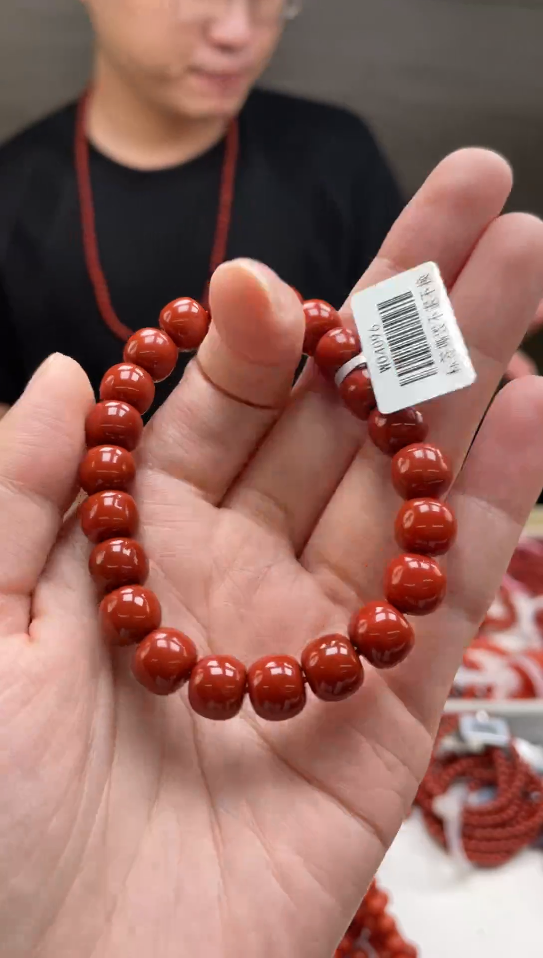 未镶嵌手串南红玛瑙保山老型满肉多样性发一