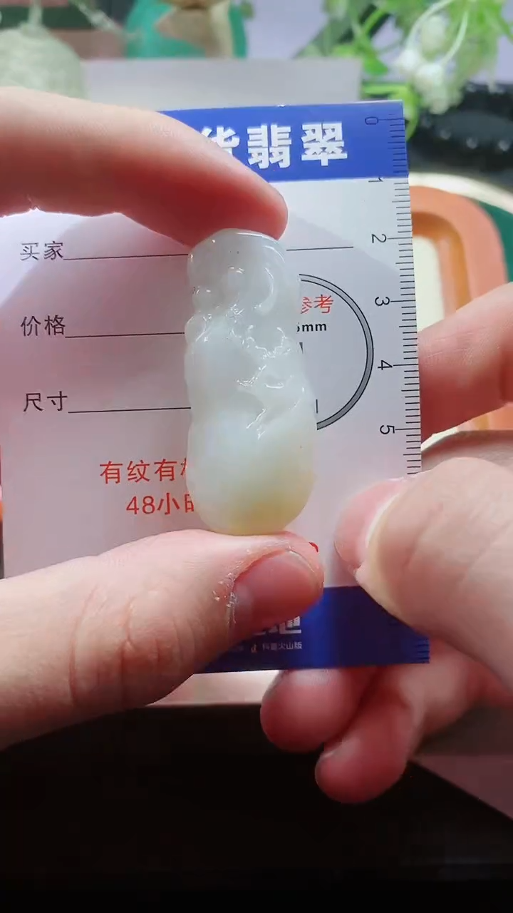 【闪购商品】翡翠颈饰未镶嵌天然A货翡翠一件