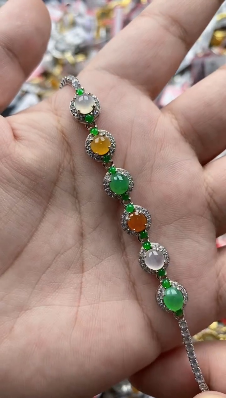 【闪购商品】翡翠戒指银S925镶嵌11111---10