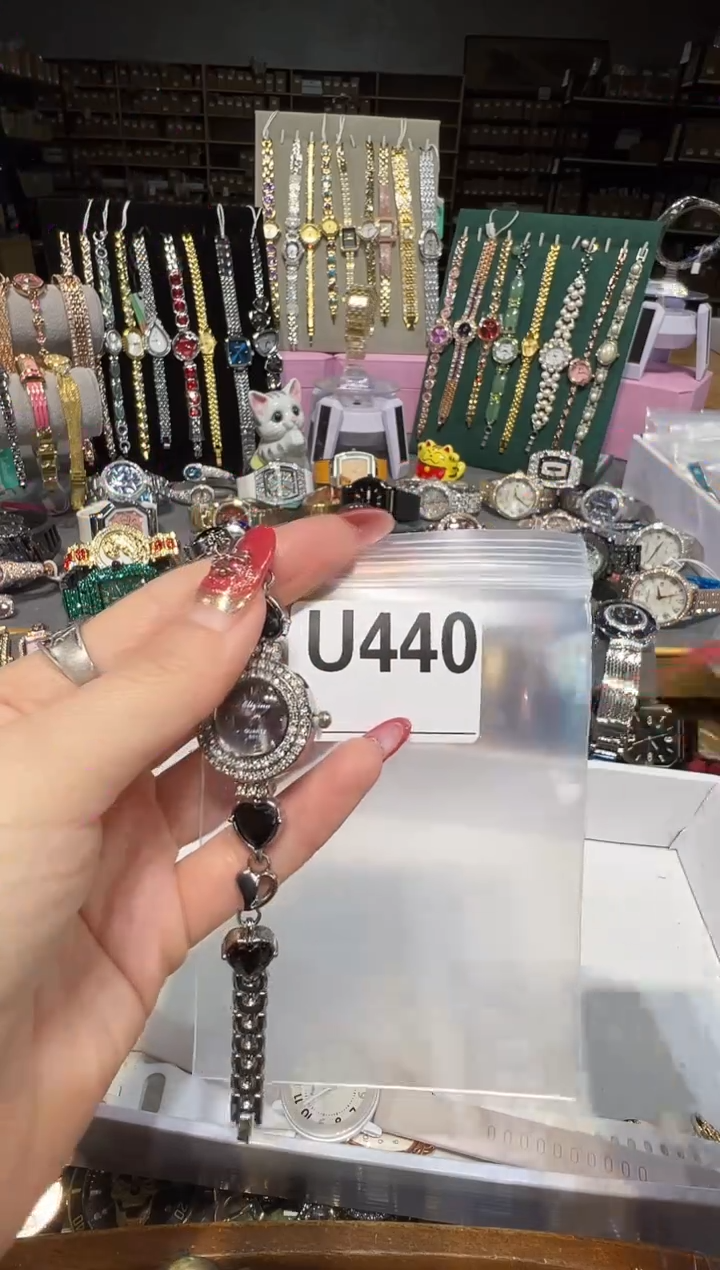 石英机芯不锈钢不锈钢直播定闪专用