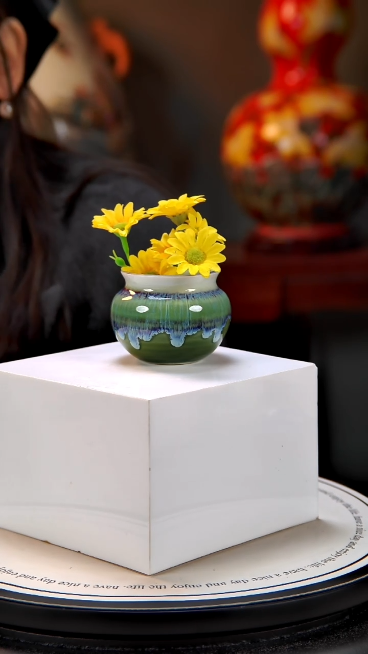 摆件陶景德镇手绘陶瓷3