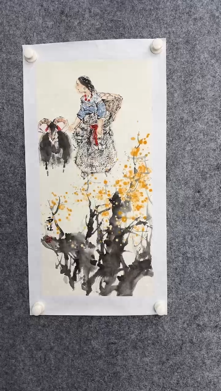 国画DH-YXM老师绘画作品
