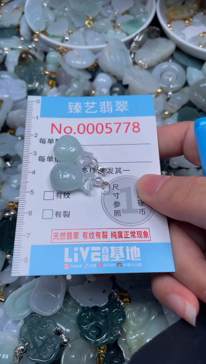 颈饰未镶嵌翡翠5778