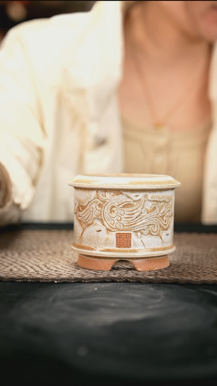 12-25-105花盆口径7.5瑕