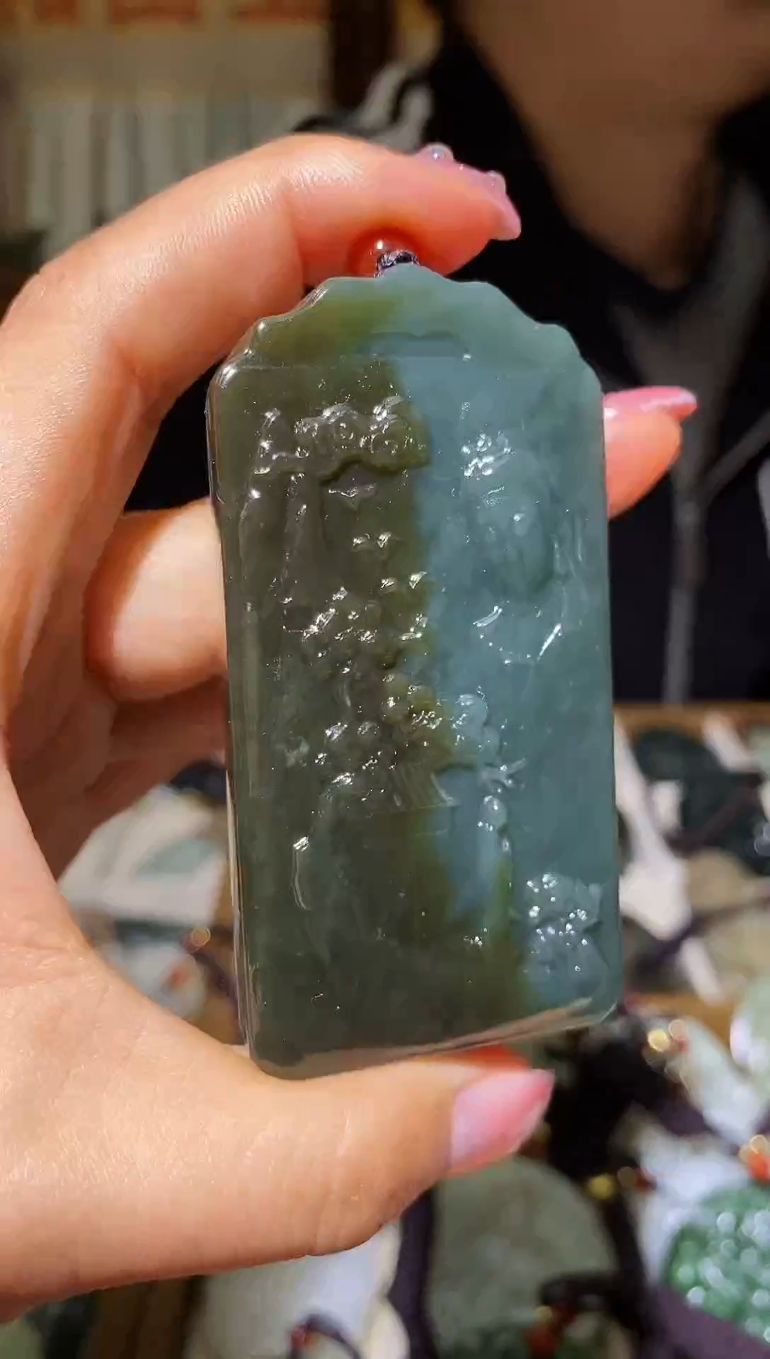 颈饰未镶嵌和田玉1