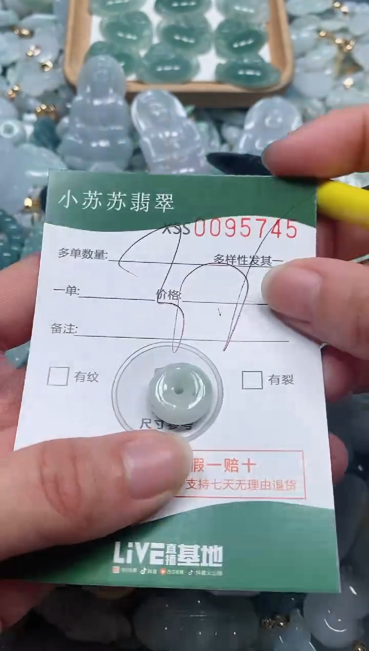 【闪购商品】翡翠颈饰未镶嵌闪购商品0095745