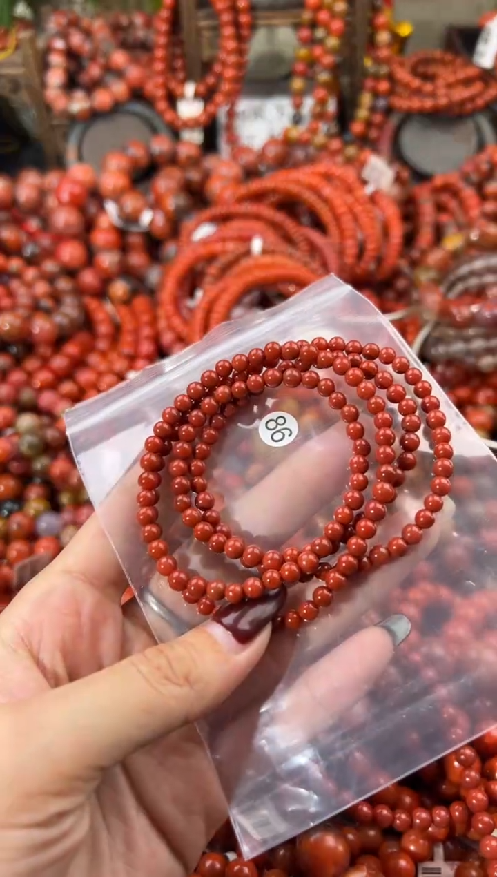 未镶嵌手串南红玛瑙5