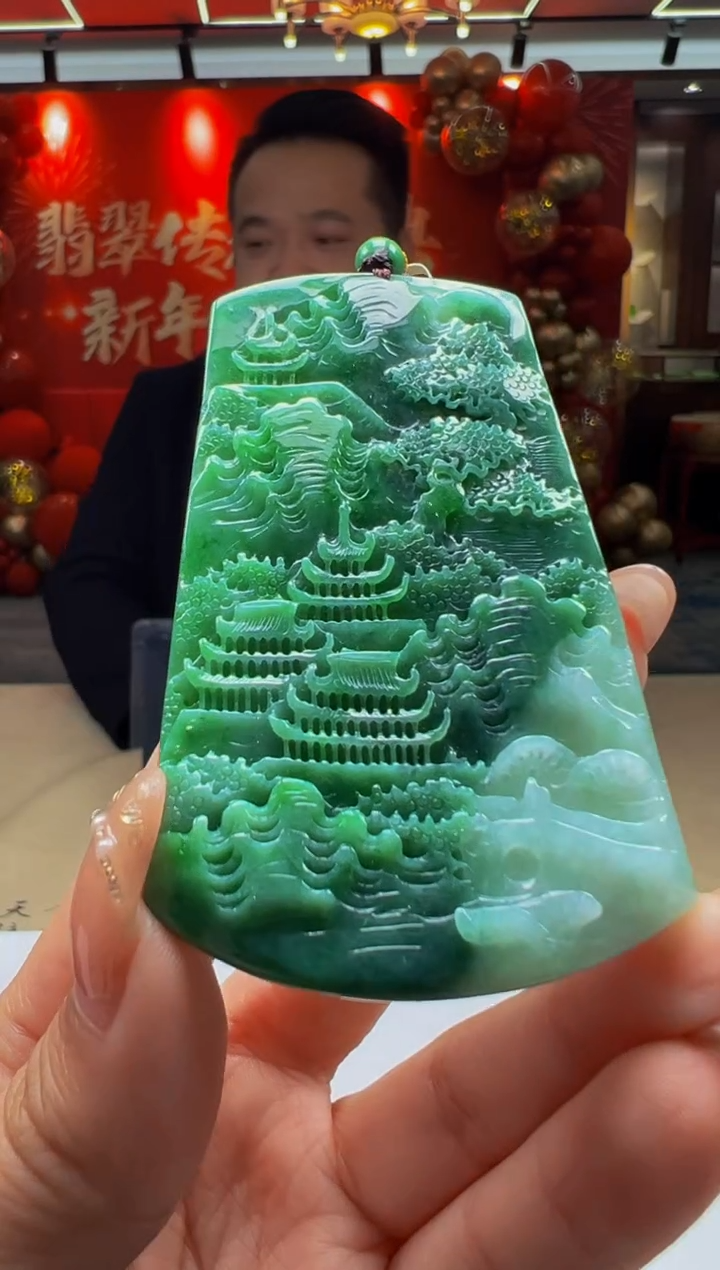 【闪购商品】定制翡翠未镶嵌Q2025-2-15-29