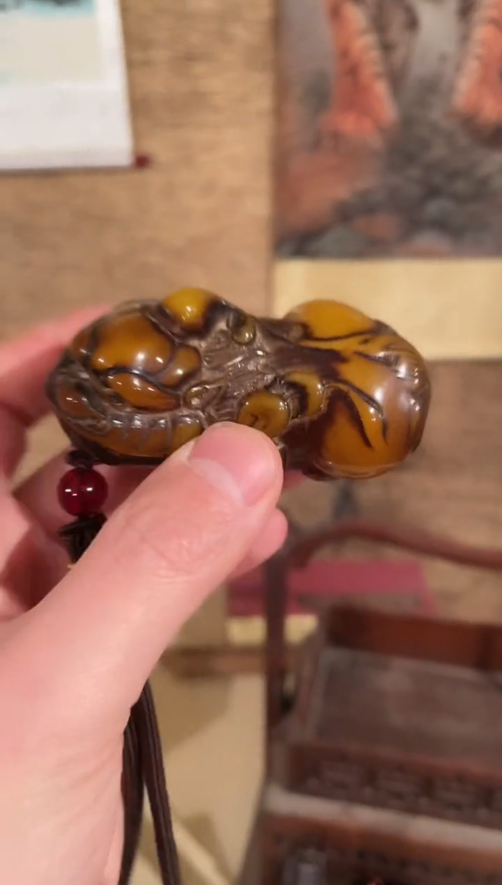 【闪购商品】蜜蜡颈饰未镶嵌老蜜貔貅