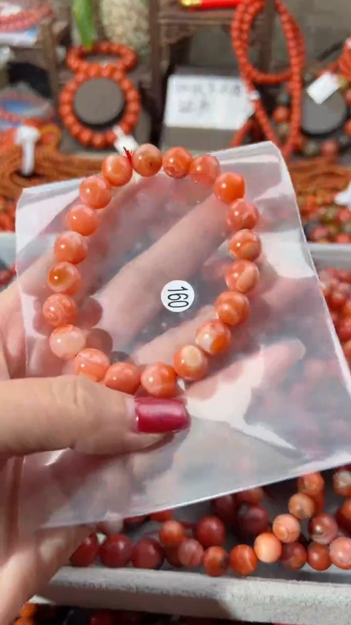 【闪购商品】南红玛瑙手串未镶嵌10